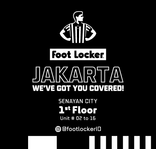 FOOTLOCKER IS NOW OPEN - 1st FLOOR