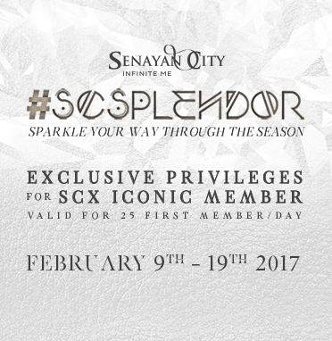 EXCLUSIVE FOR SCX ICONIC MEMBER ON #SCSPLENDOR