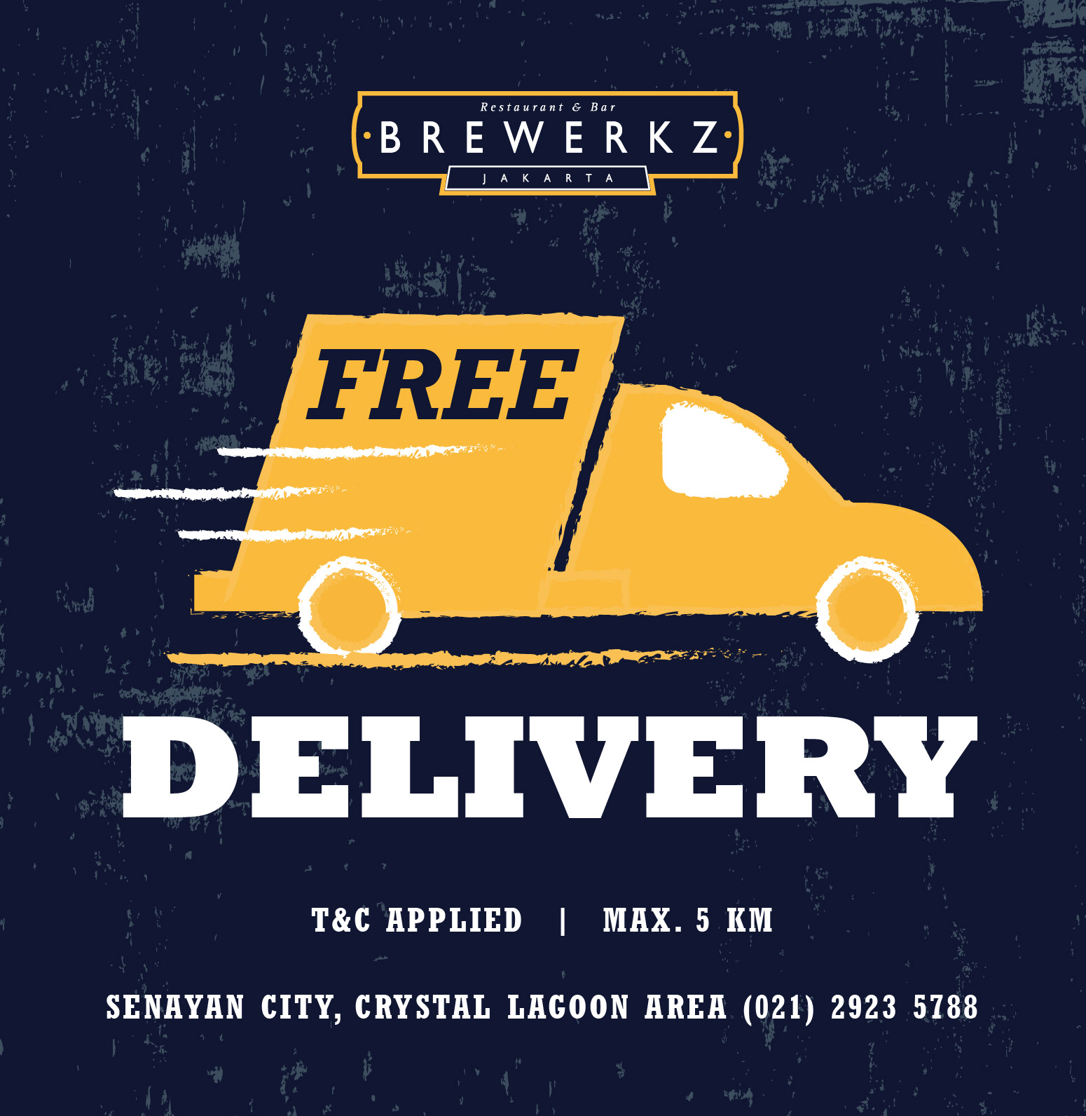 BREWERKZ FREE DELIVERY