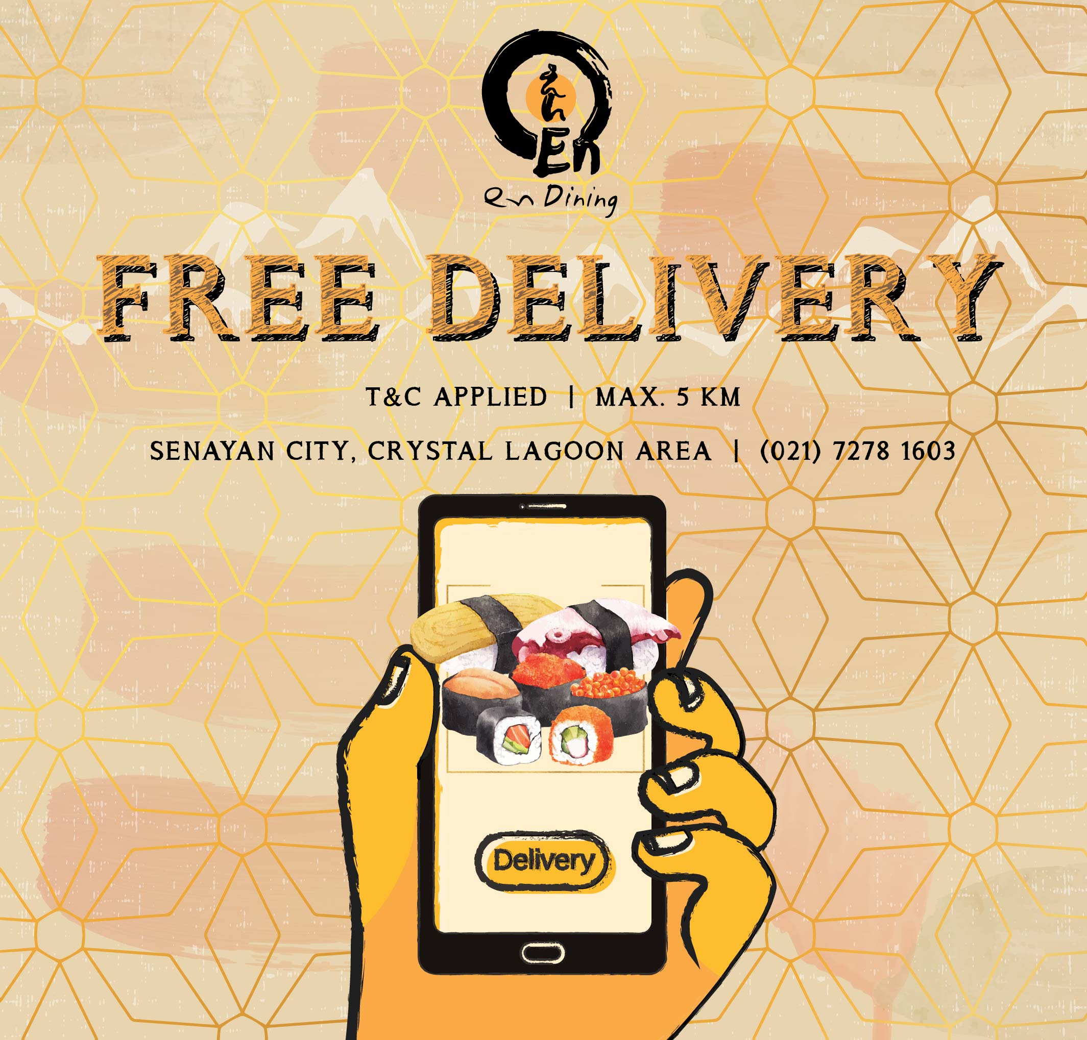 EN DINING FREE DELIVERY 