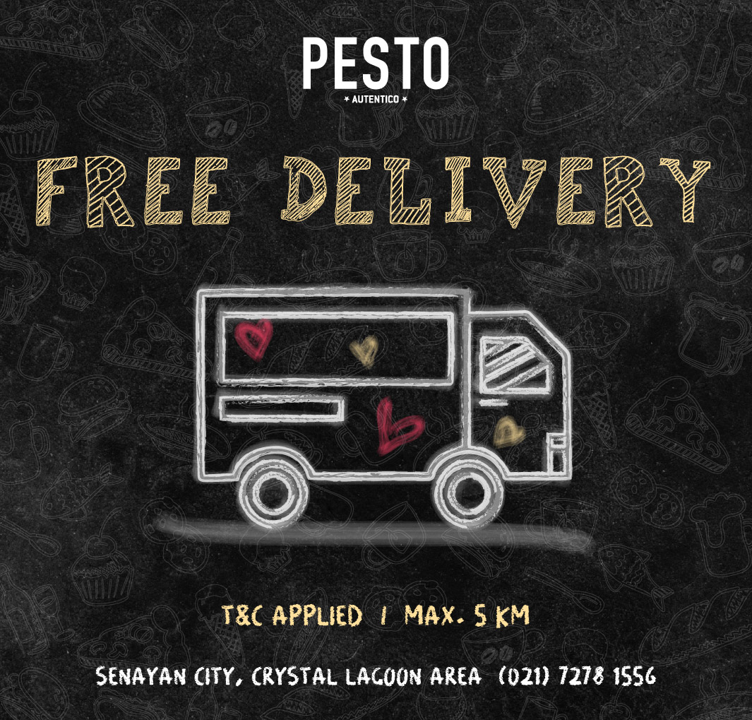 PESTO FREE DELIVERY
