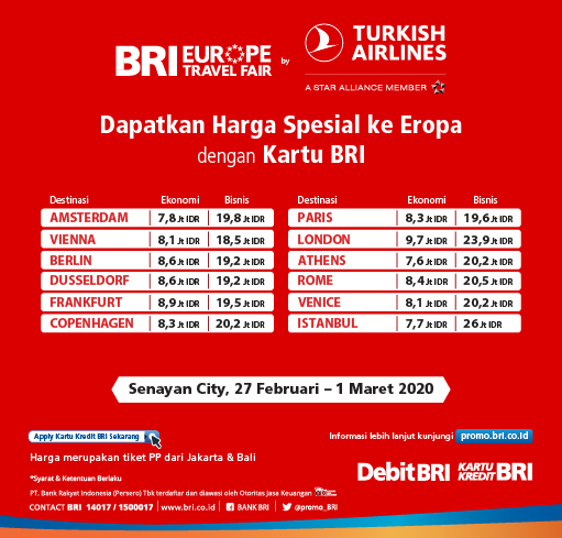 BRI EUROPE TRAVEL FAIR by Turkish Airlines