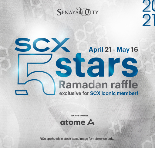 SCX 5 STARS RAMADAN RAFFLE