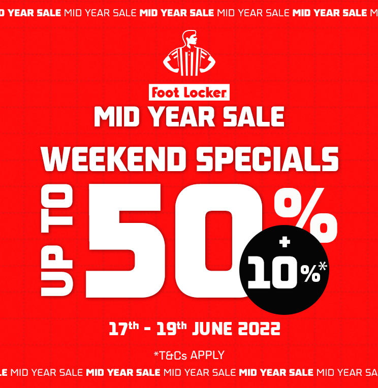 FOOT LOCKER MID YEAR SALE