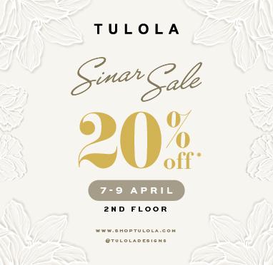  SINAR SALE 20% (7-9 April)