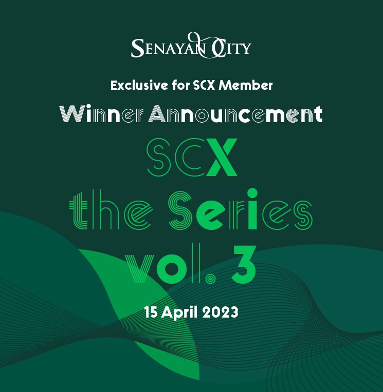 Winner Announcement SCX the Series vol.3