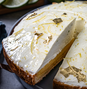 CHAVATY'S NEWEST CAKE CREATION - LIME LEMON TART 