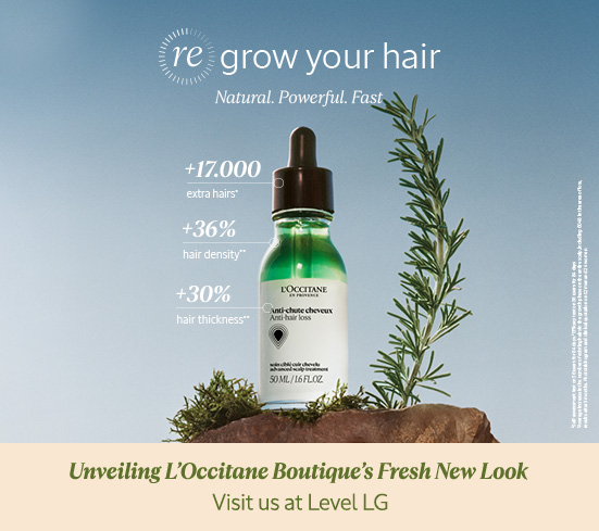 L'Occitane Senayan City: Refreshed, Renewed, Reinviting You!