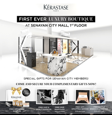 1st ever Kérastase Luxury Pop-Up Boutique