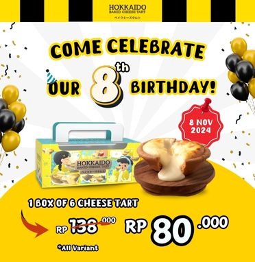 Hokkaido 8th Birthday!