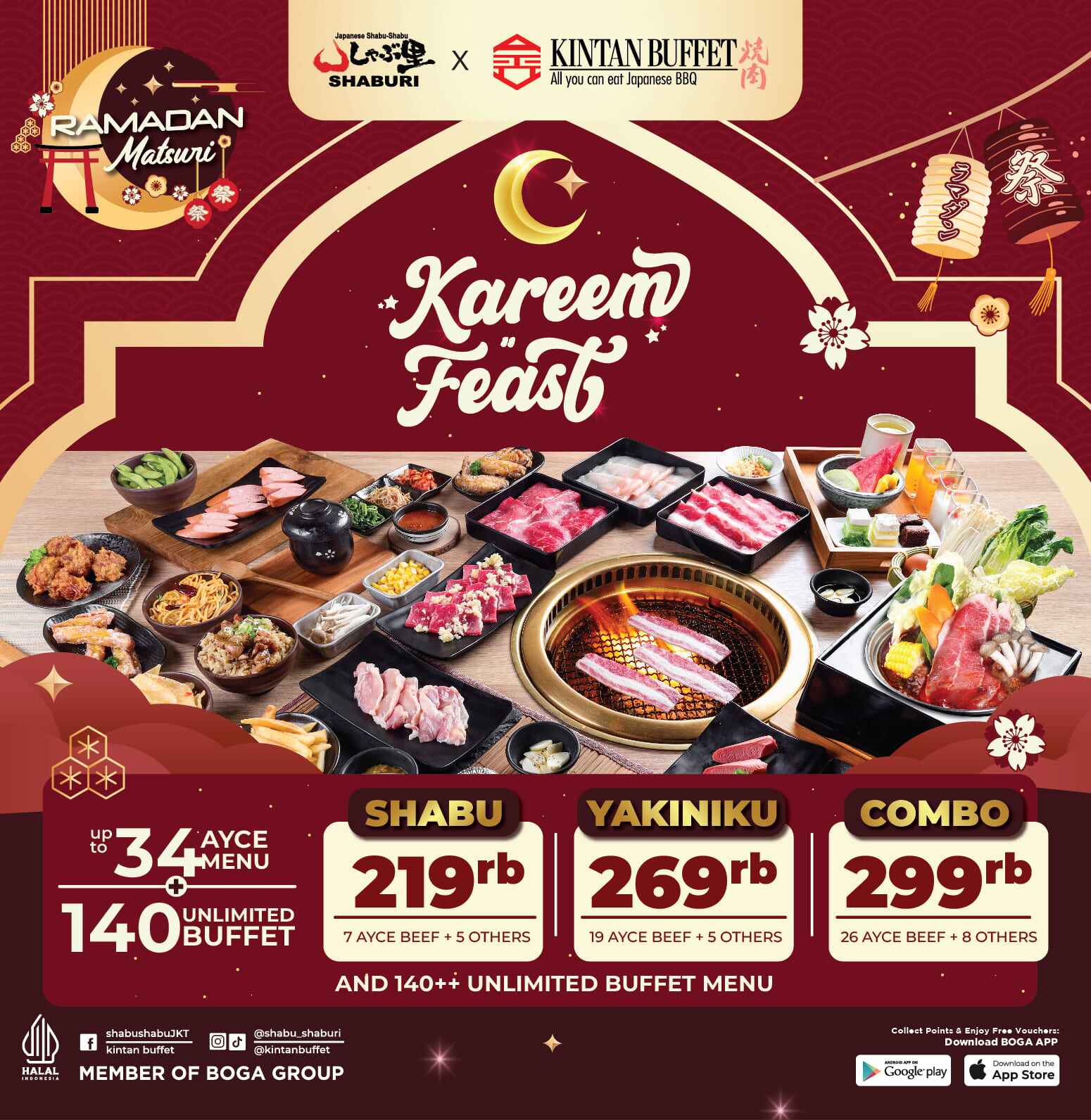 Kareem Feast - Shaburi & Kintan Senayan City