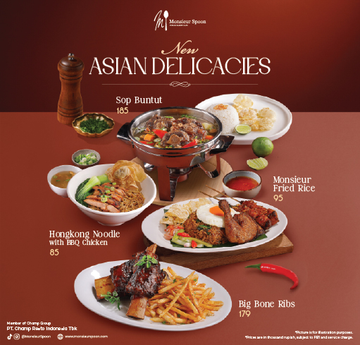 New Asian Delicacies at Monsieur Spoon Senayan City