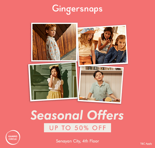 Gingersnaps Seasonal Offers