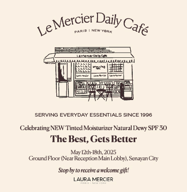 Laura Mercier Pop Up Cafe