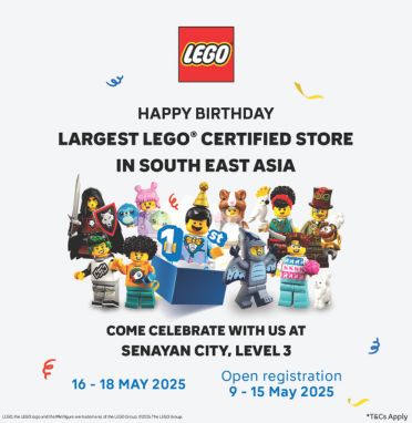 Happy Birthday LEGO Certified Store In South East Asia