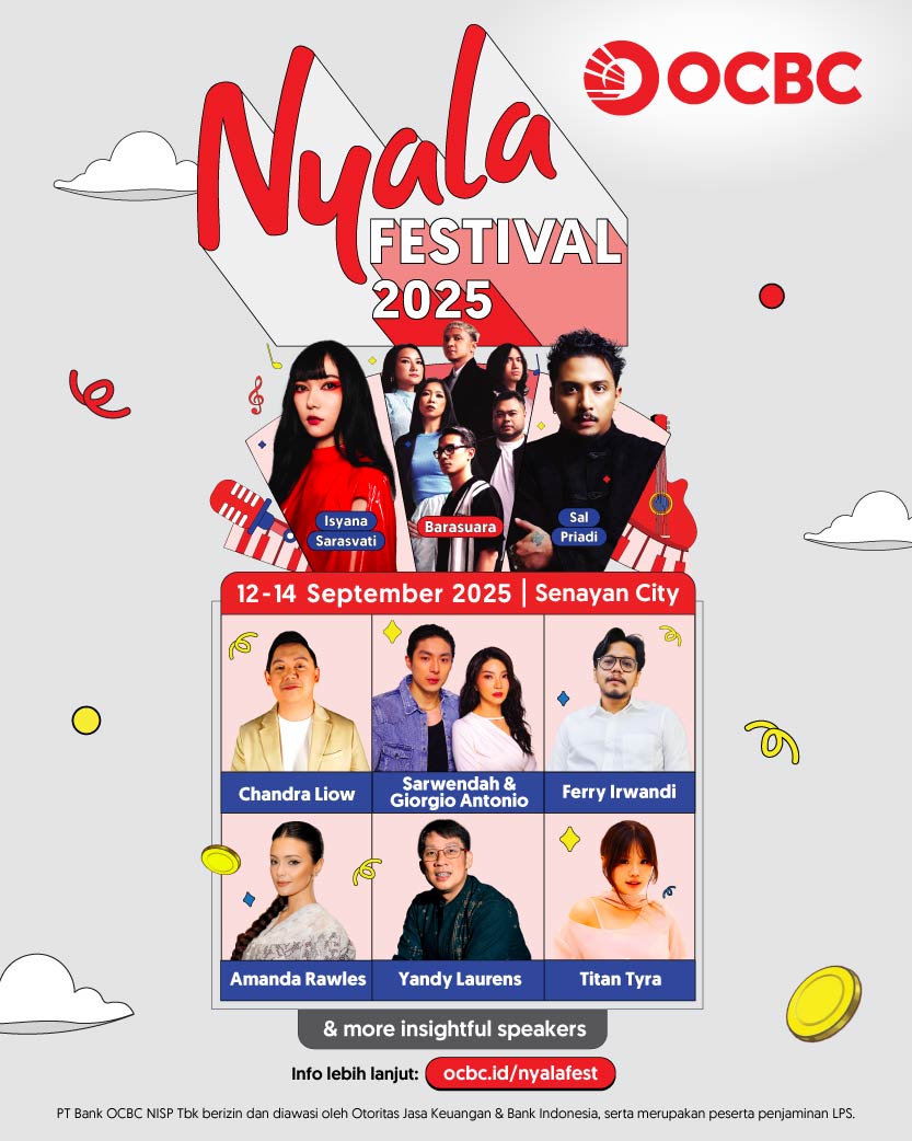 Come to OCBC Nyala Festival 2025 this weekend