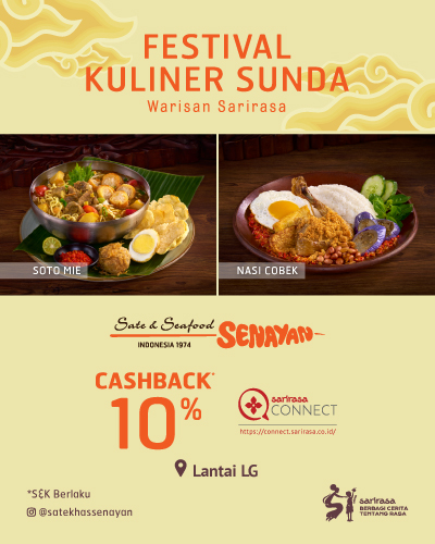 Sate Khas Senayan Festival Kuliner Sunda