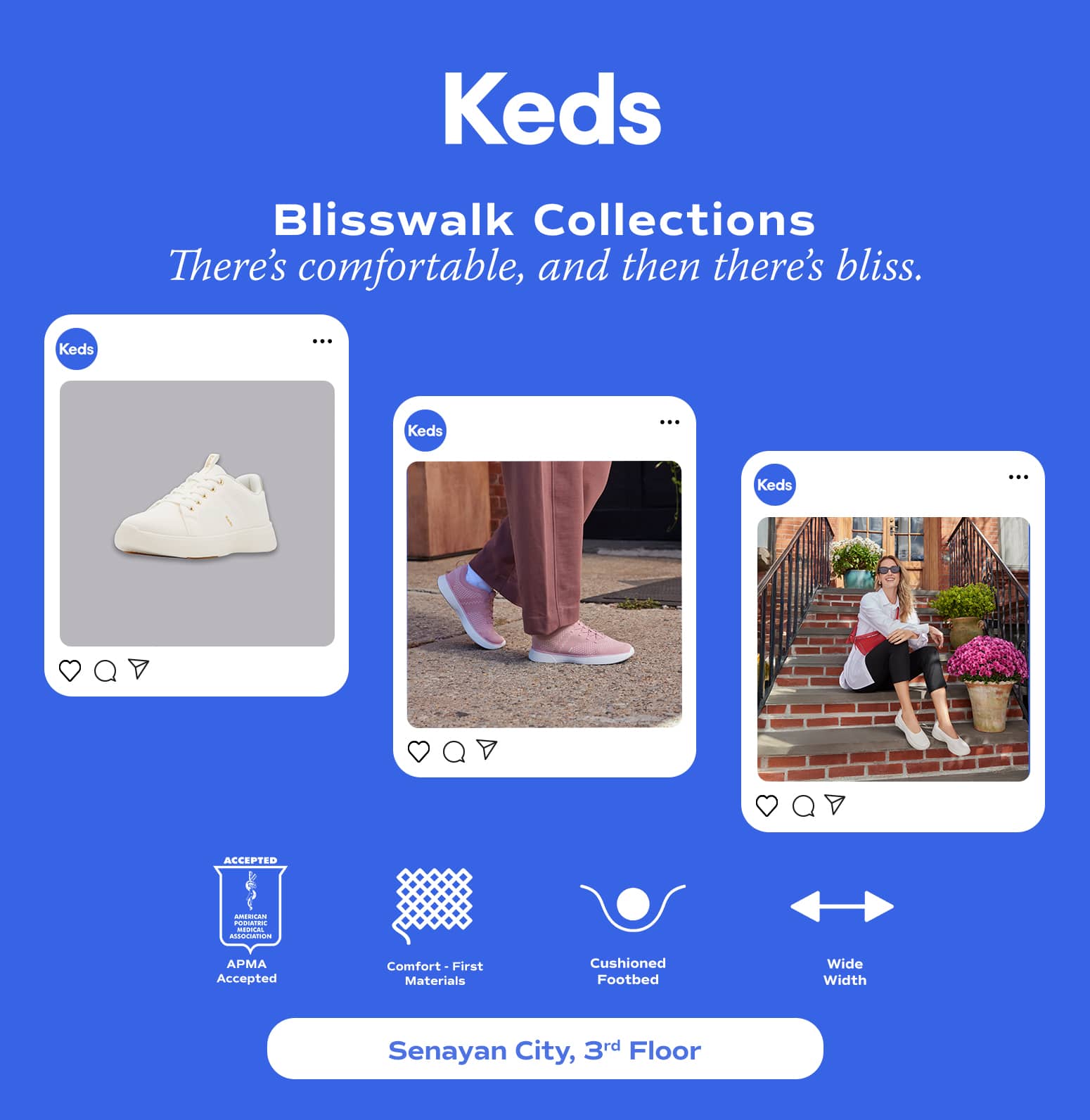 Introducing the Blisswalk Collection by Keds