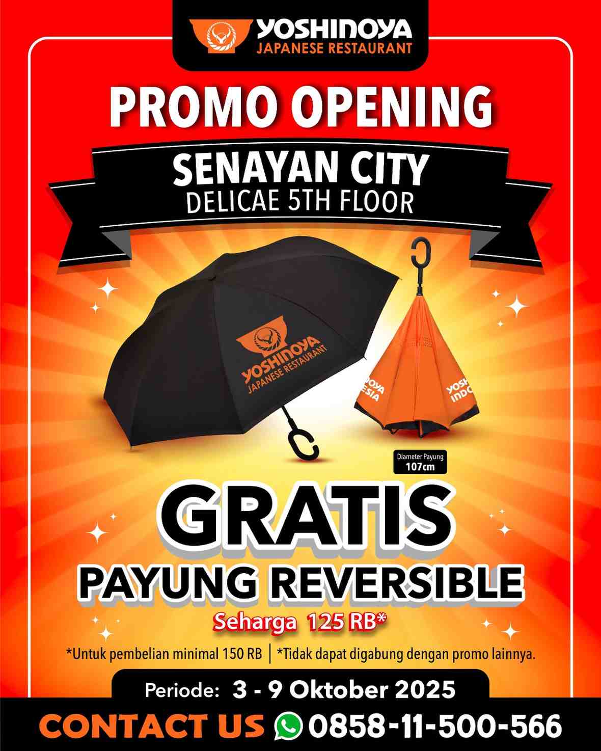 Yoshinoya Opening Promo
