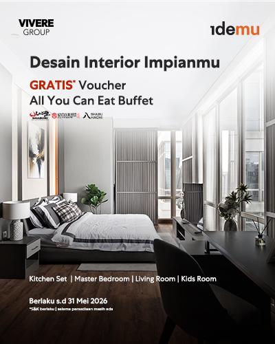 Bikin Interior Rumah Sat Set, Anti Ribet, Banyak Bonusnya di IDEMU