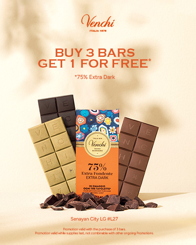 Buy 3 Venchi Bars, Get 1 Free 