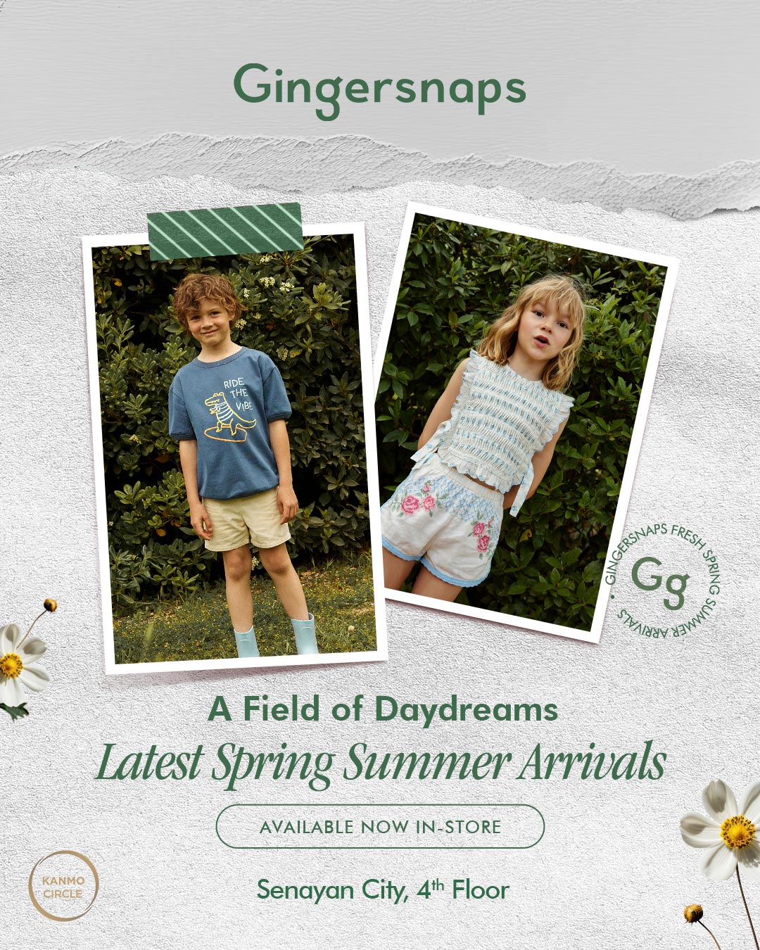 Gingersnaps Latest Spring Summer Arrivals