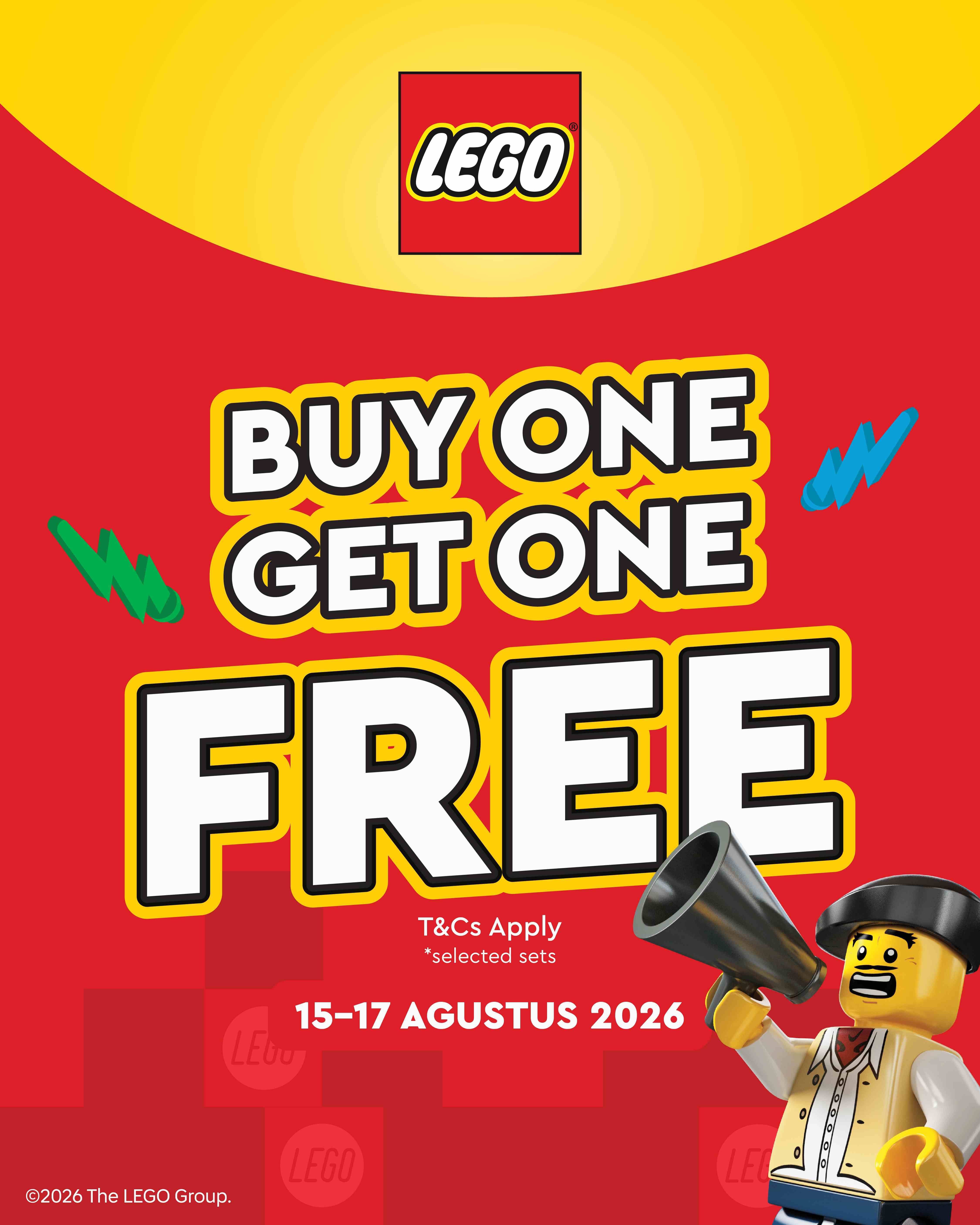 LEGO Buy One Get One Free