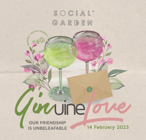 SOCIAL GARDEN GIN-UINE LOVE