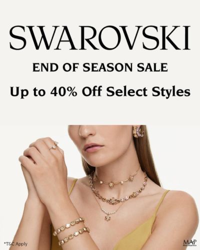 Discover Swarovski's End of Season Sale 