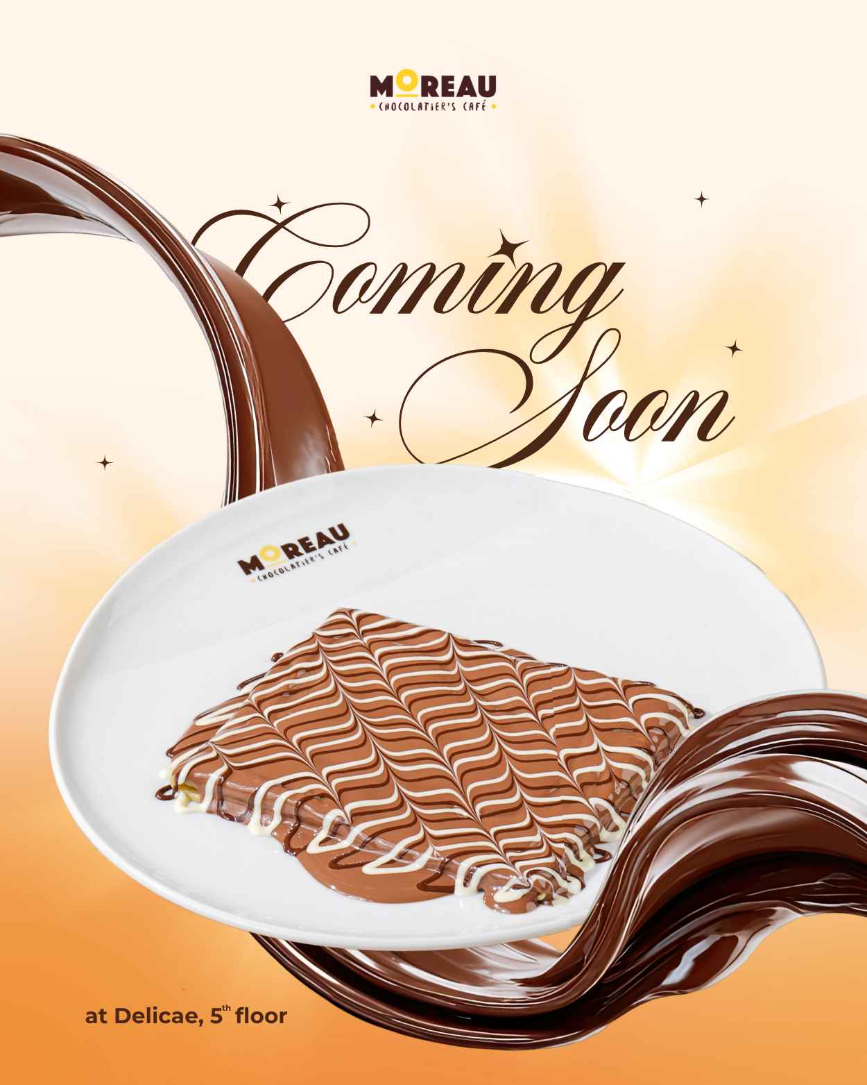 Moreau Chocolatier’s Café Cooming Soon