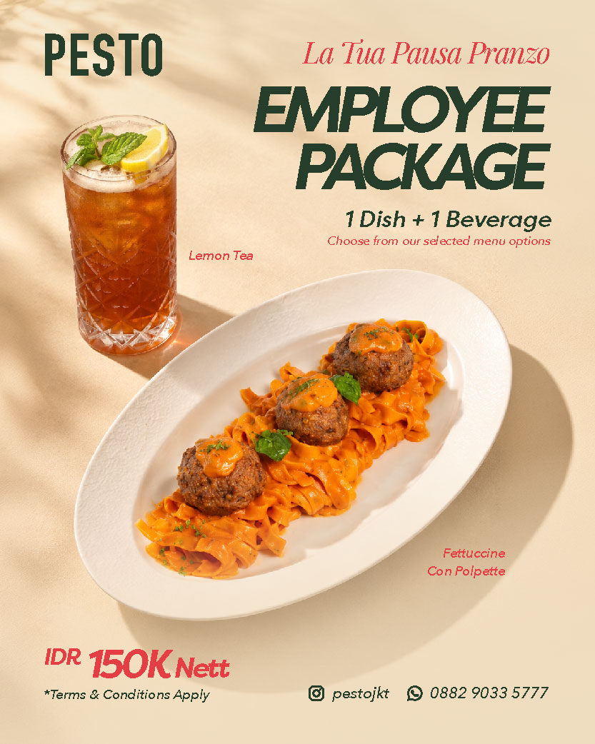 Exclusive Dining Privilege at Pesto